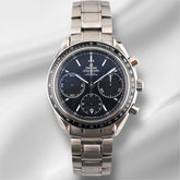 OMEGA 40mm Speedmaster Black Dial Co-Axial Chronograph Steel Men's Watch 326.30